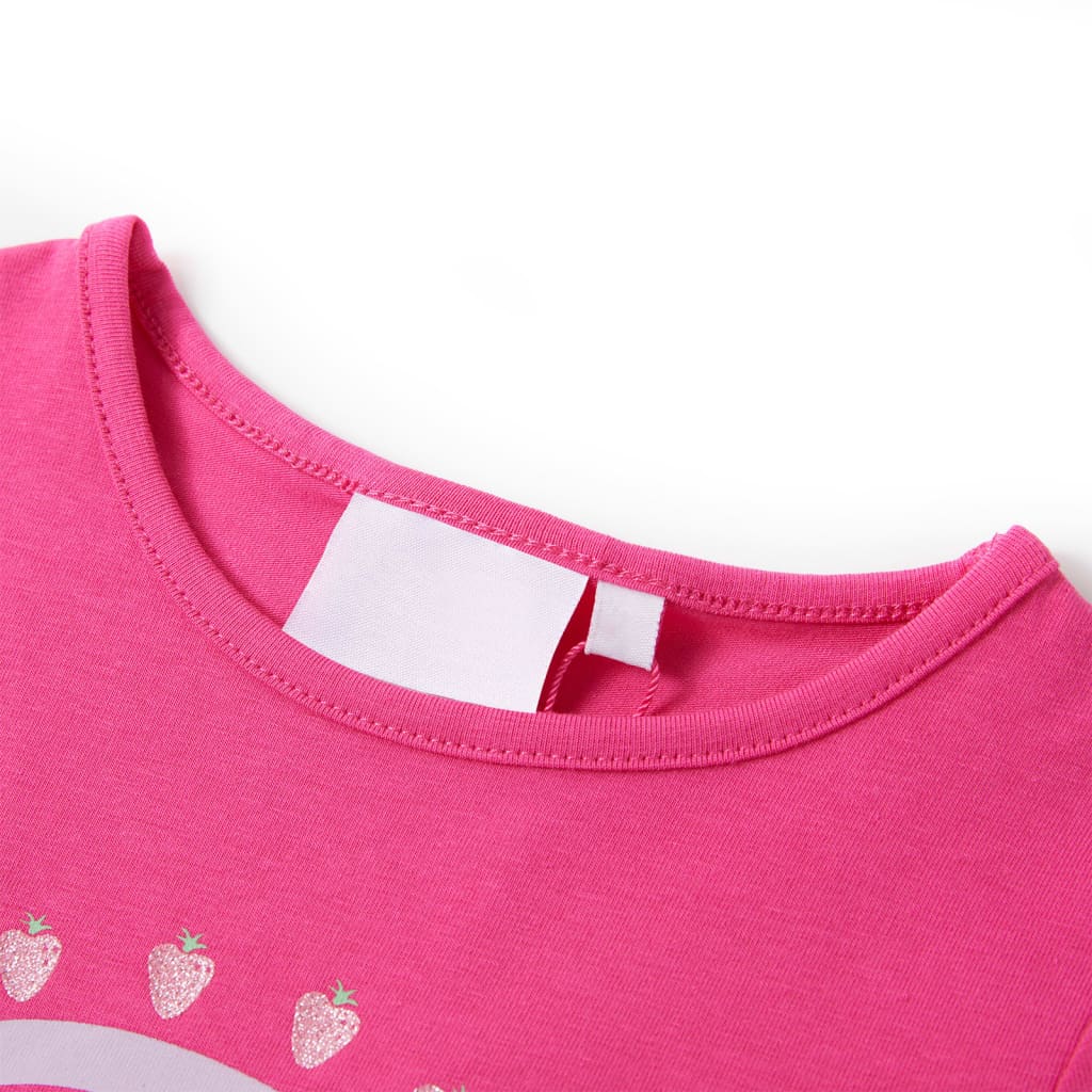 Kids' T-Shirt Dark Pink 116