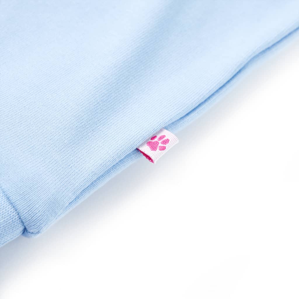 Sweatshirt enfant bleu clair 104