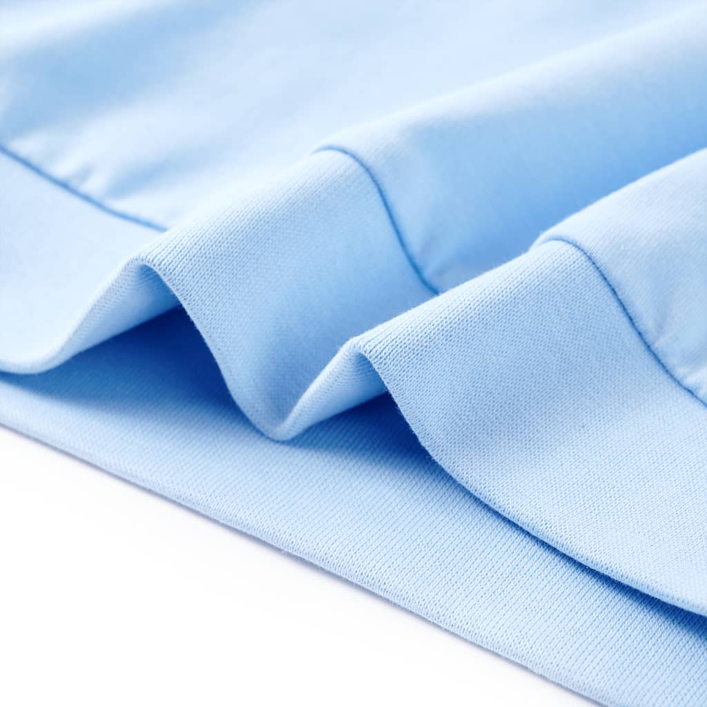 Sweatshirt enfant bleu clair 104