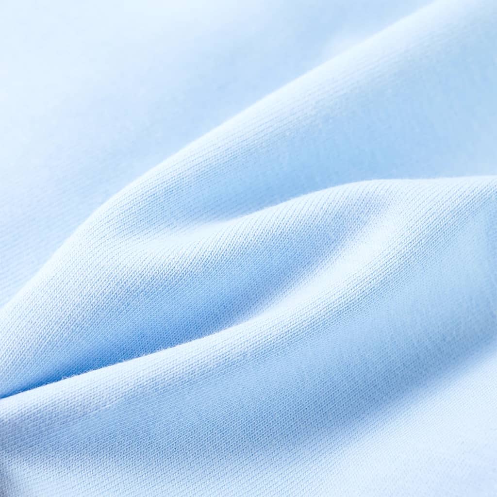 Sweatshirt enfant bleu clair 104