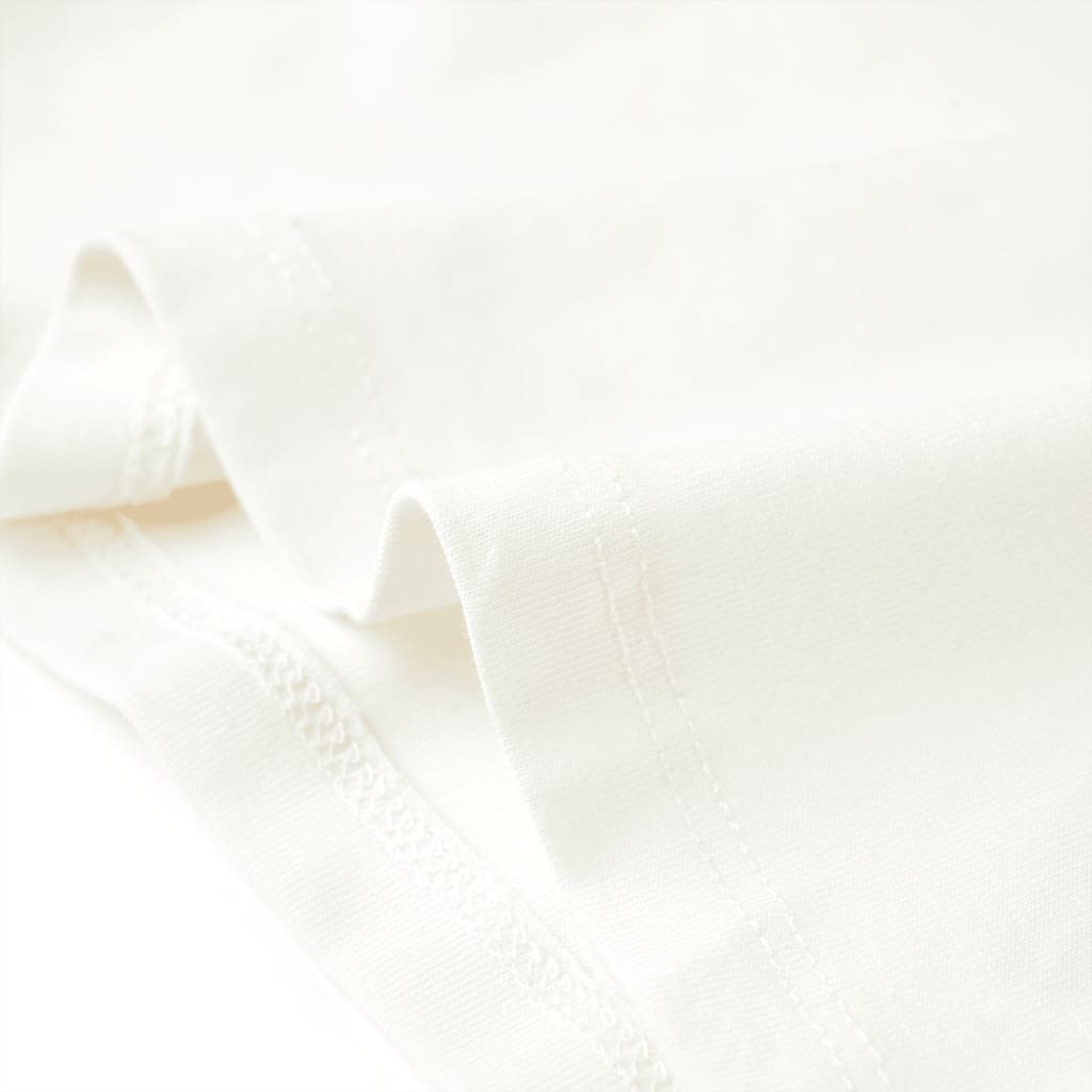 Kinder-T-Shirt Ecru 140