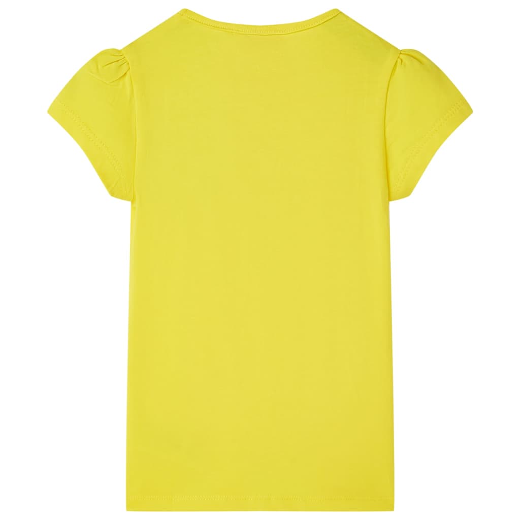 Children's T-shirt Bright Yellow 140