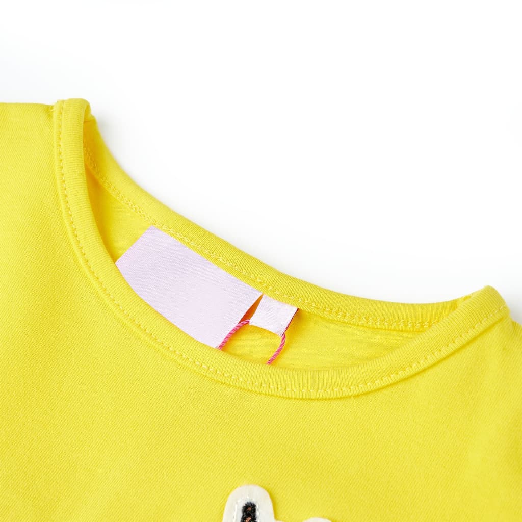 Children's T-shirt Bright Yellow 140