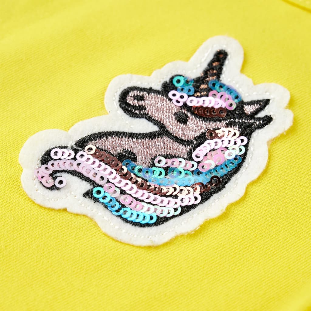 Children's T-shirt Bright Yellow 140