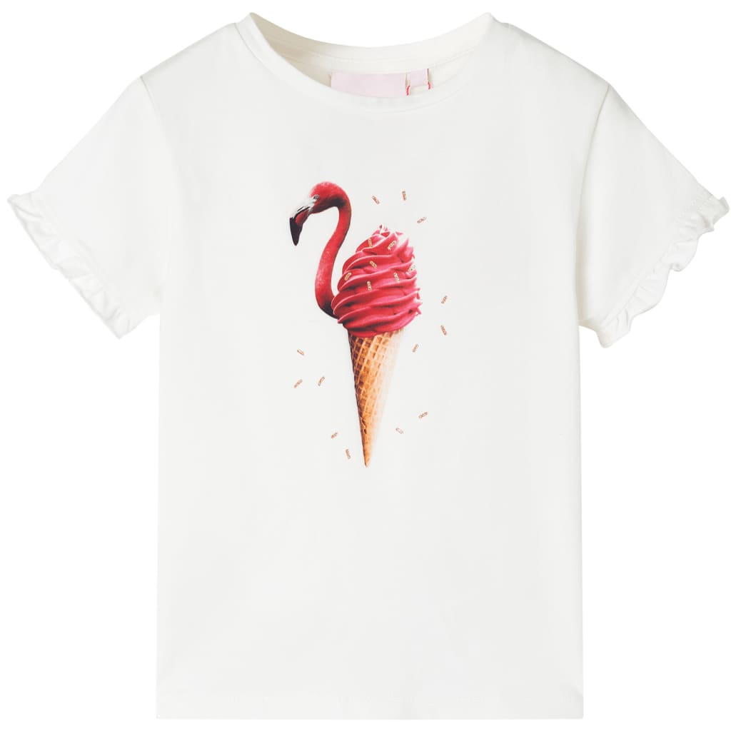 T-shirt enfant écru 140