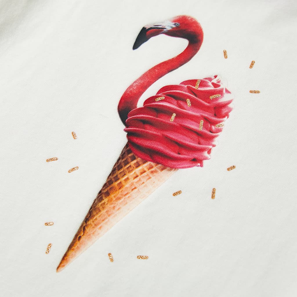 T-shirt enfant écru 140