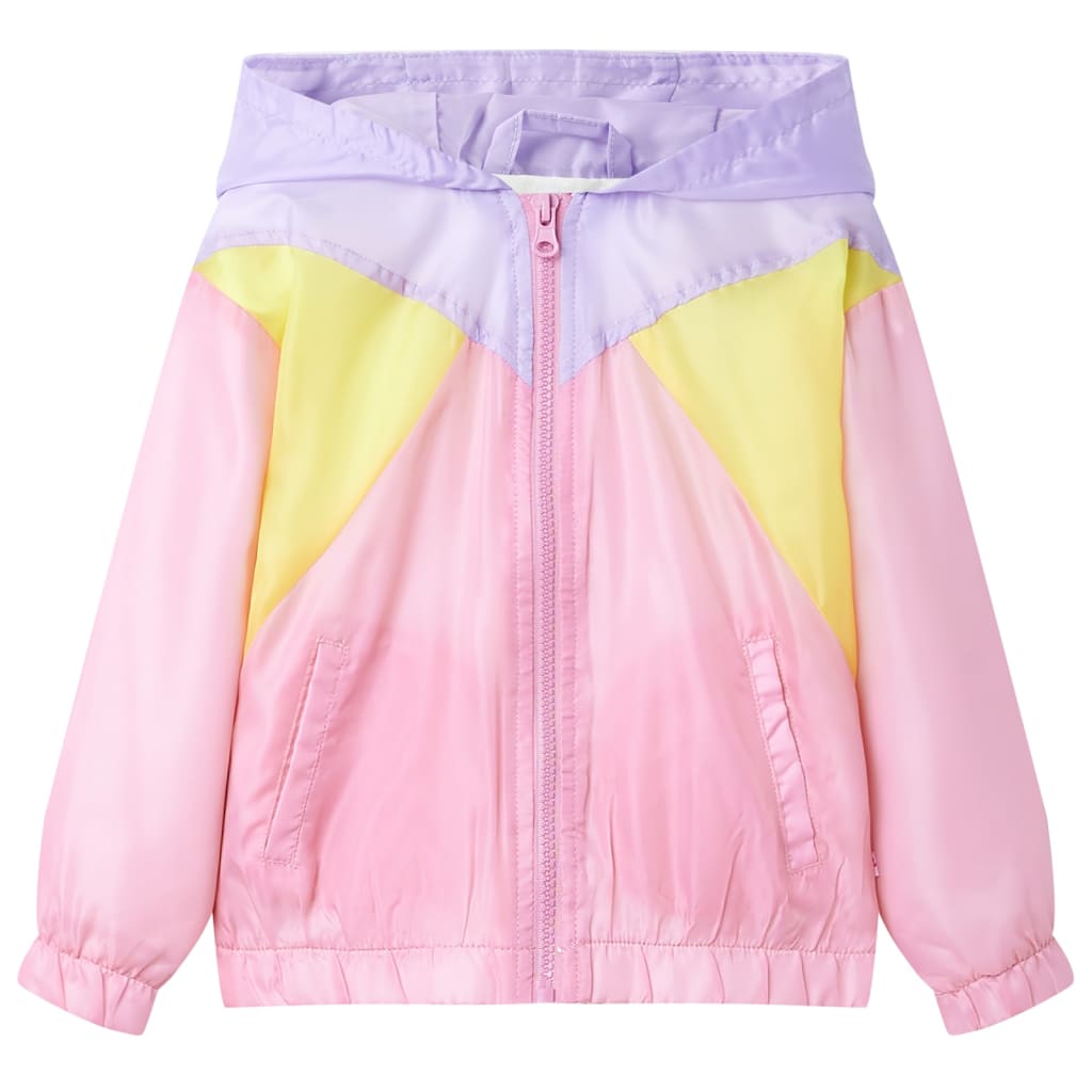 Veste à capuche zippée pour enfants Multicolore 92