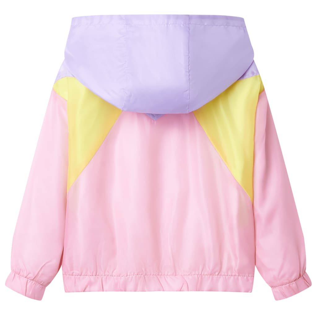 Veste à capuche zippée pour enfants Multicolore 92