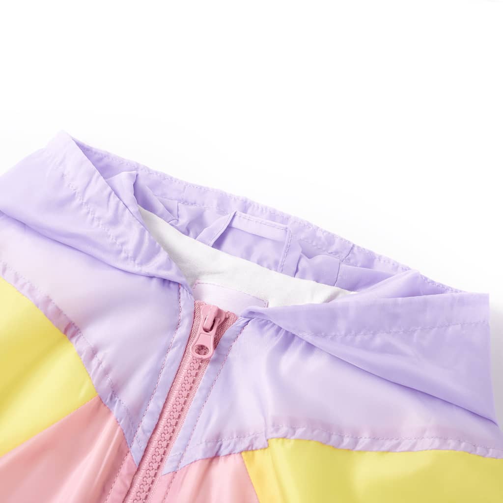 Veste à capuche zippée pour enfants Multicolore 92
