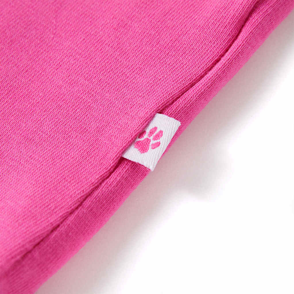 T-shirt enfant à manches papillon Rose foncé 104