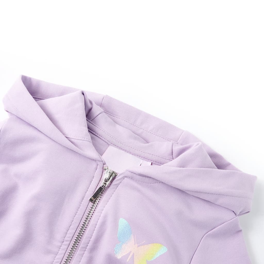 Kids' Hooded Sweatshirt Purple 104