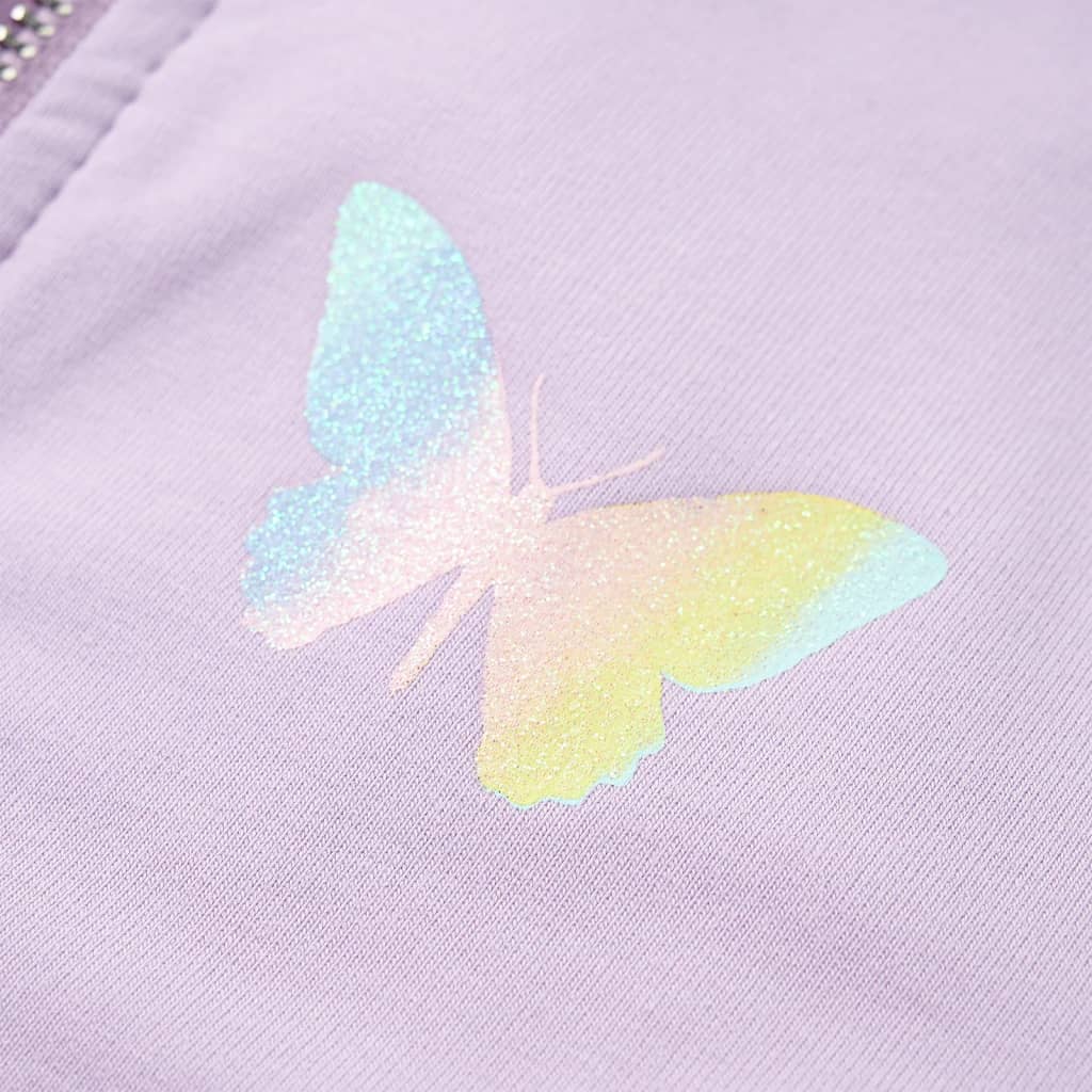 Kids' Hooded Sweatshirt Purple 104