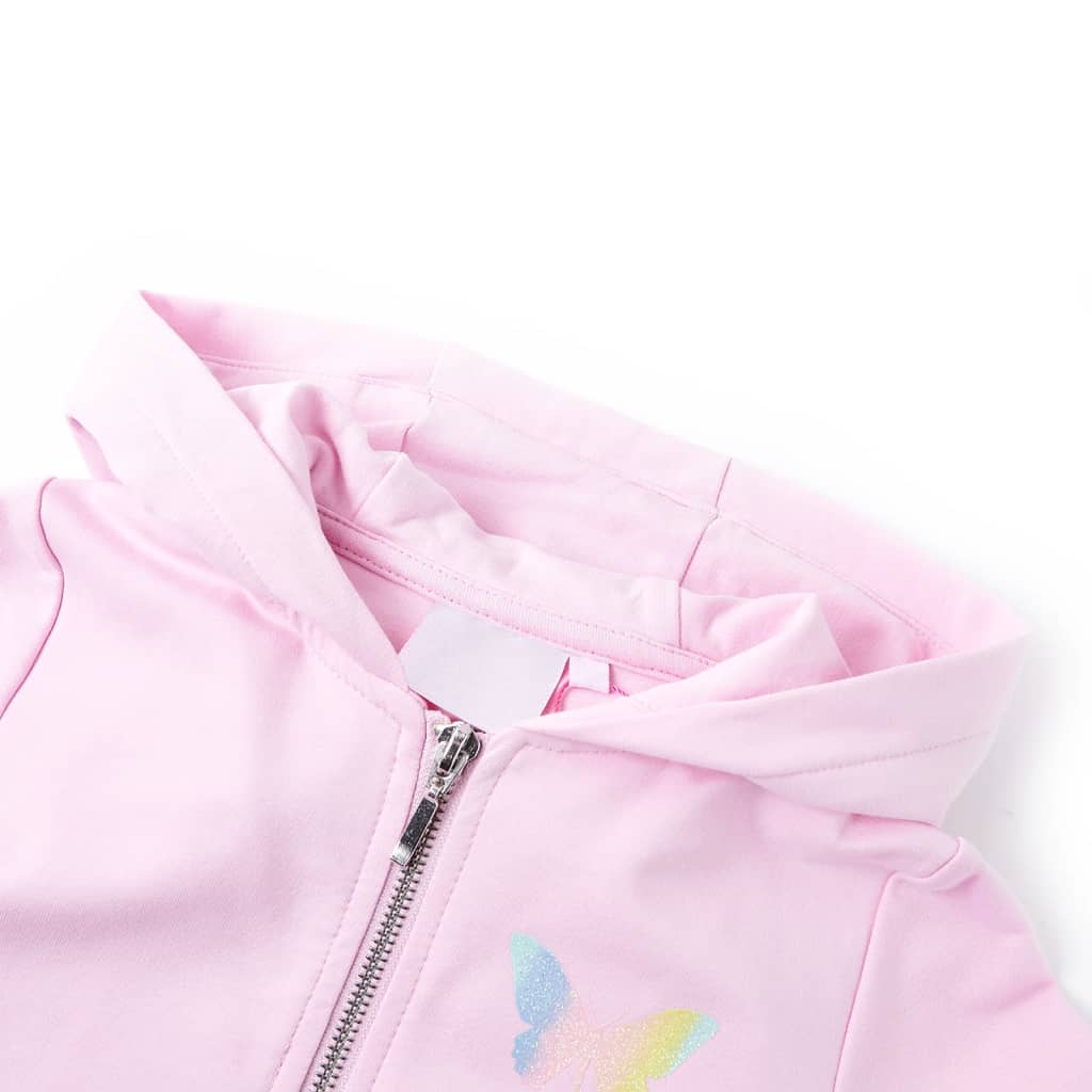 Kids' Hoodie Light Pink 116