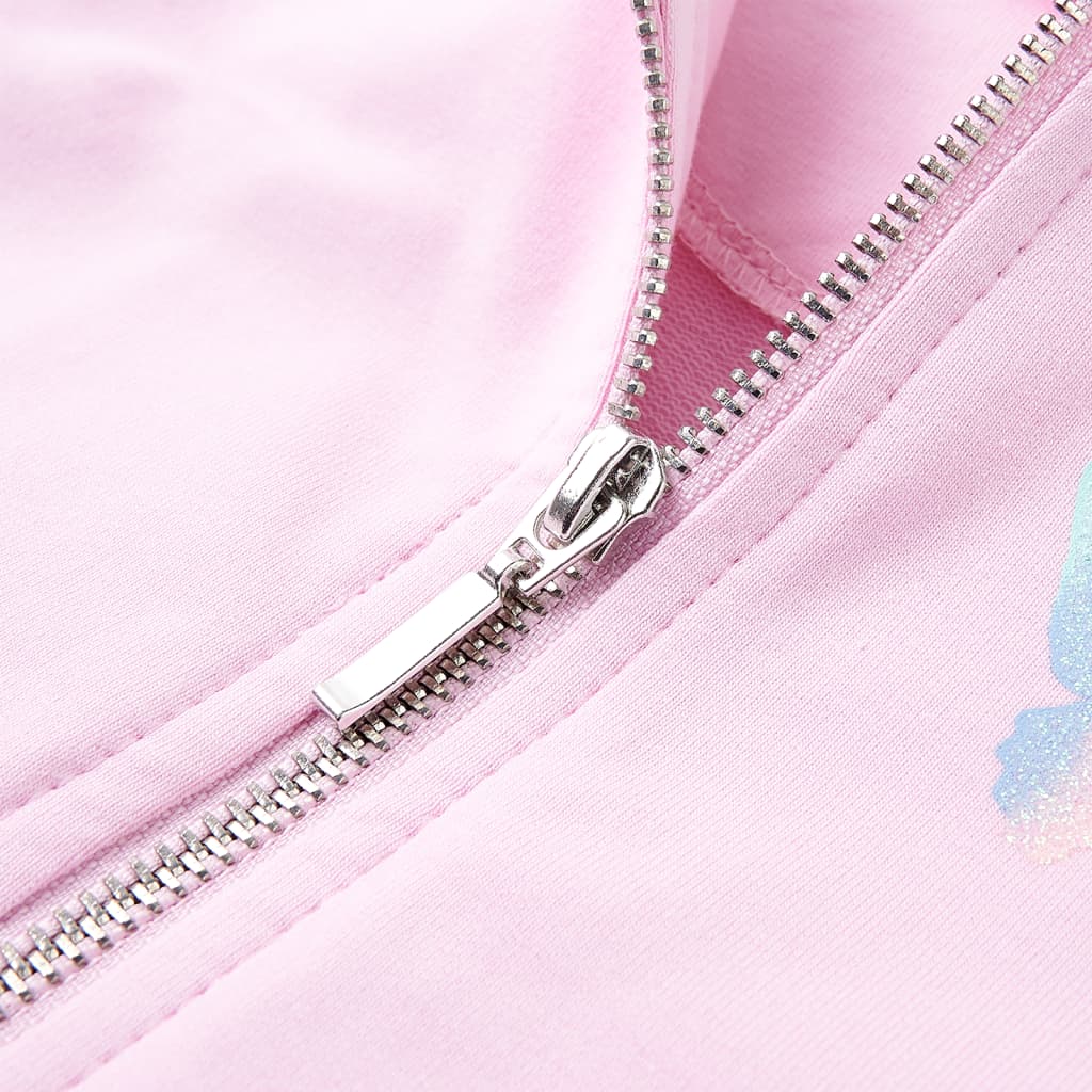 Kids' Hoodie Light Pink 116