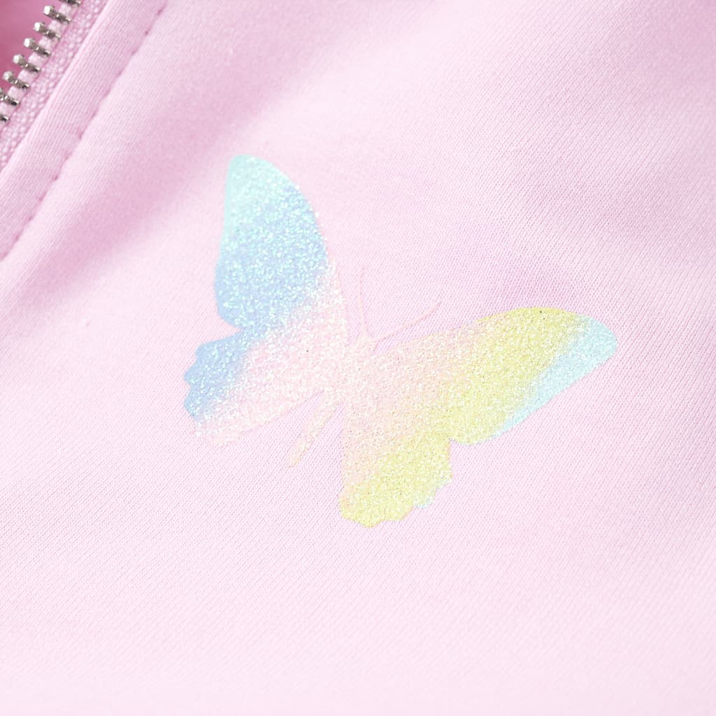 Kids' Hoodie Light Pink 116