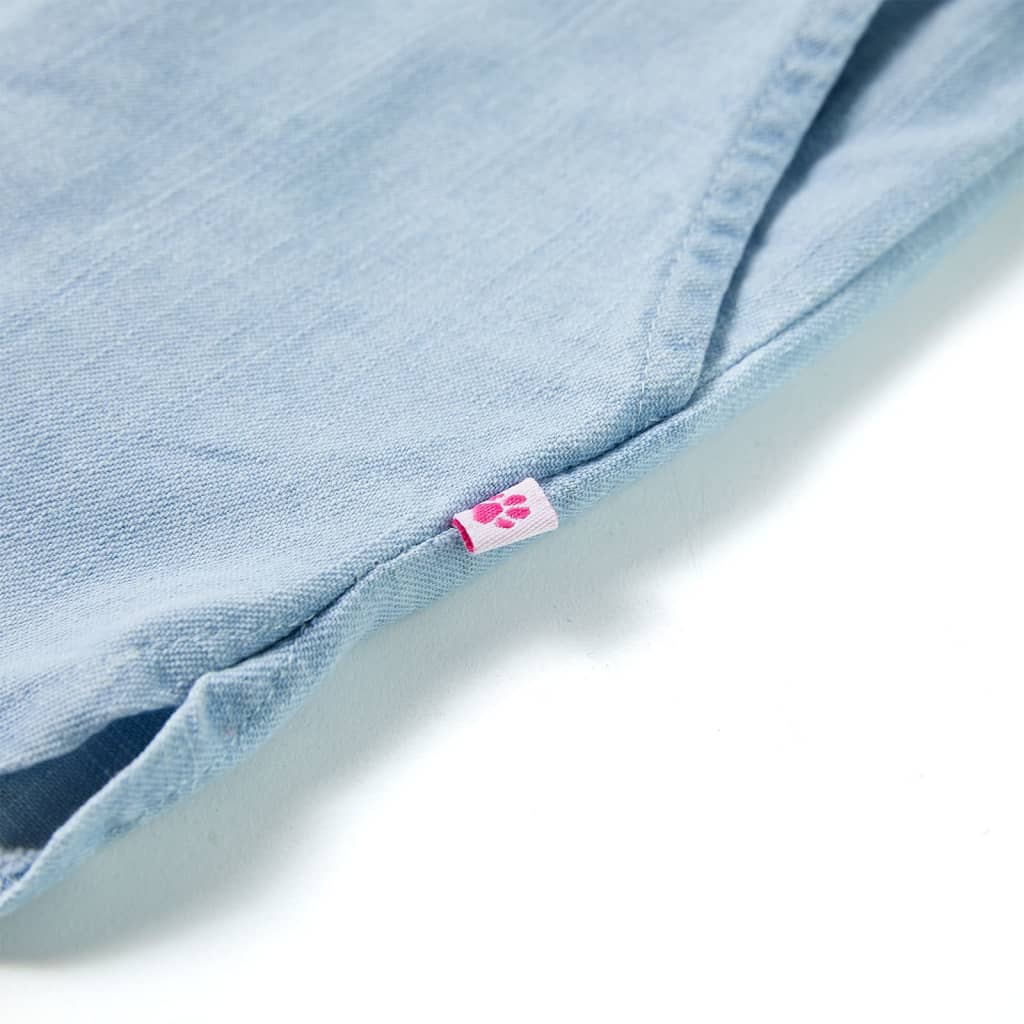 Kids' Shorts Light Denim Blue 128