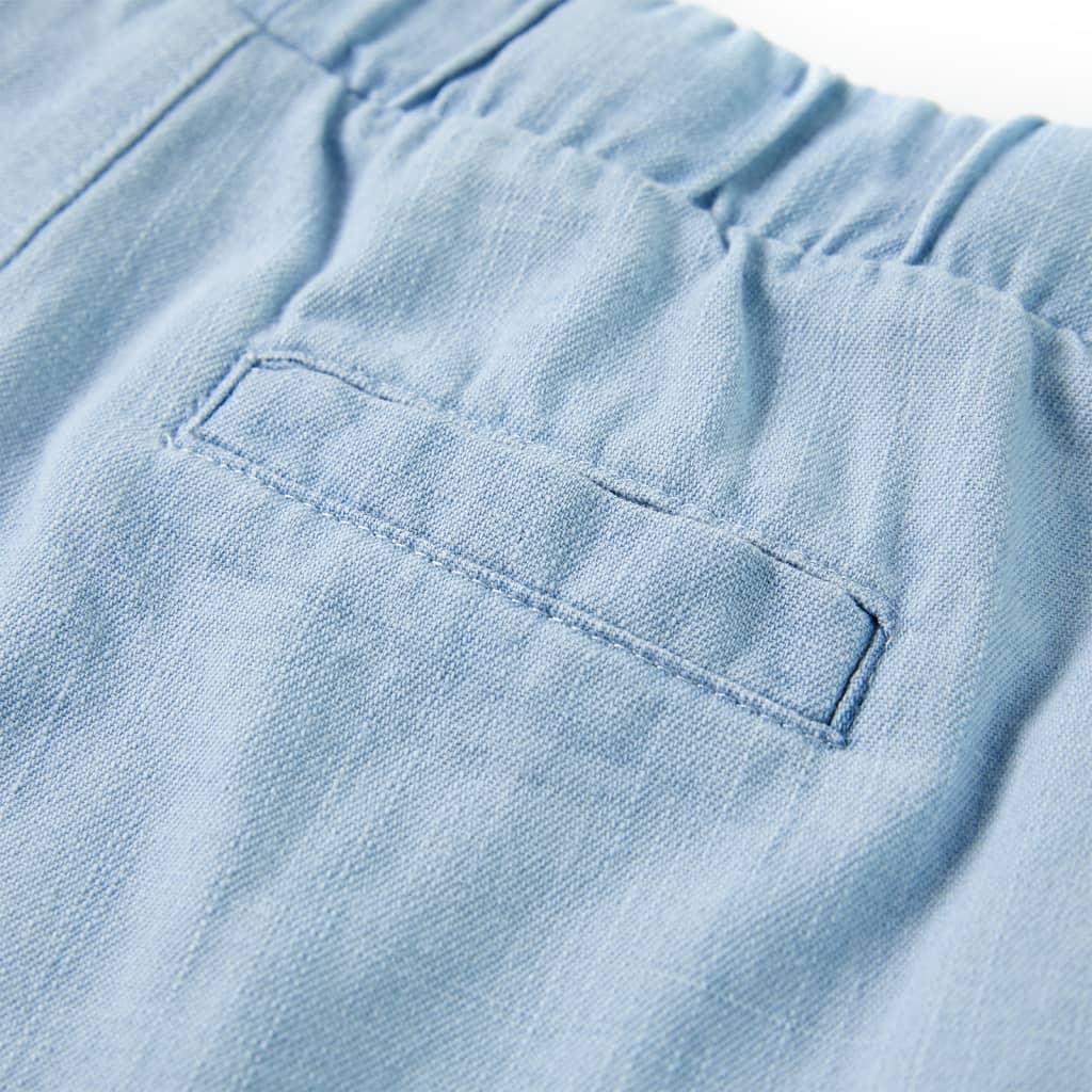 Kids' Shorts Light Denim Blue 128