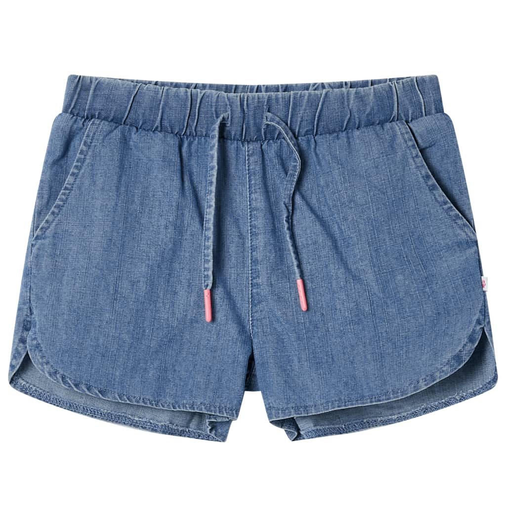 Kids Shorts Denim Blue 140