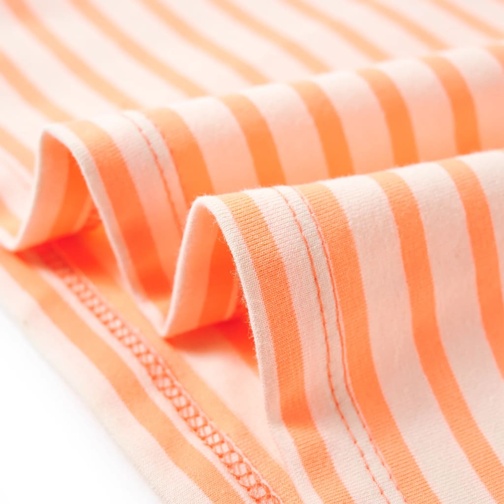 T-shirt enfant orange fluo 128
