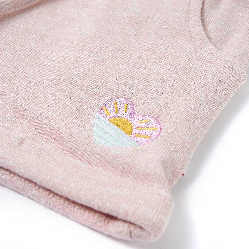 Kids' Shorts with Drawstring Light Pink 128