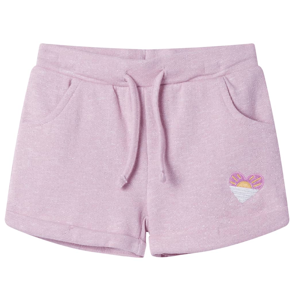 Kids' Shorts with Drawstring Purple 140