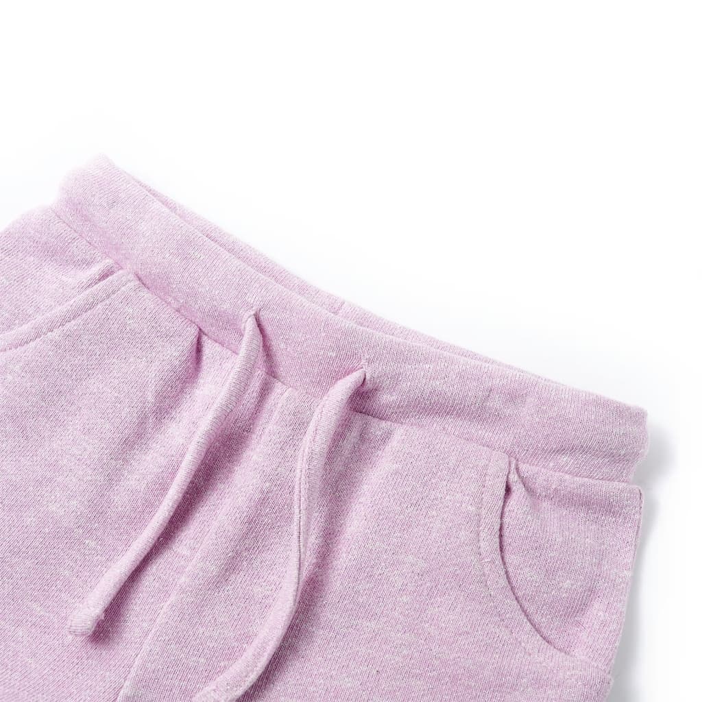 Kids' Shorts with Drawstring Purple 140
