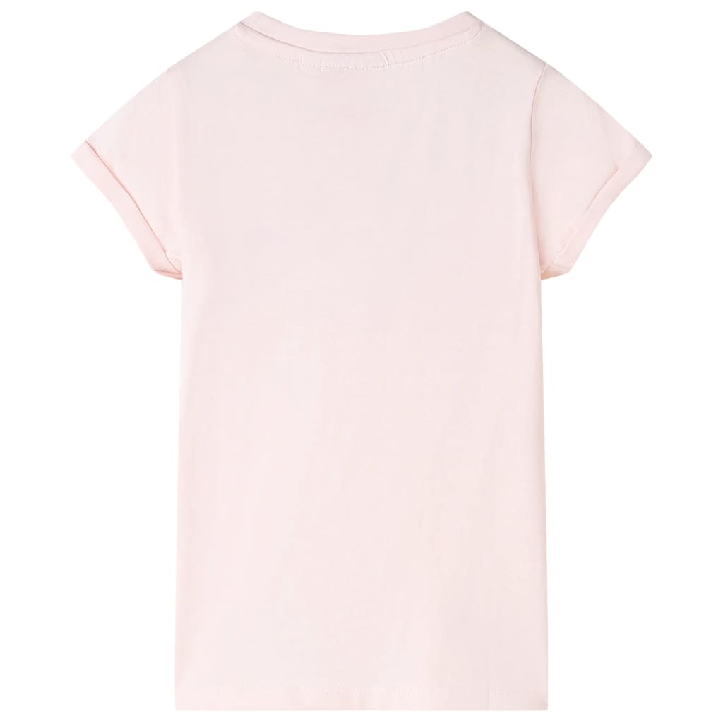 T-shirt enfant rose pâle 92