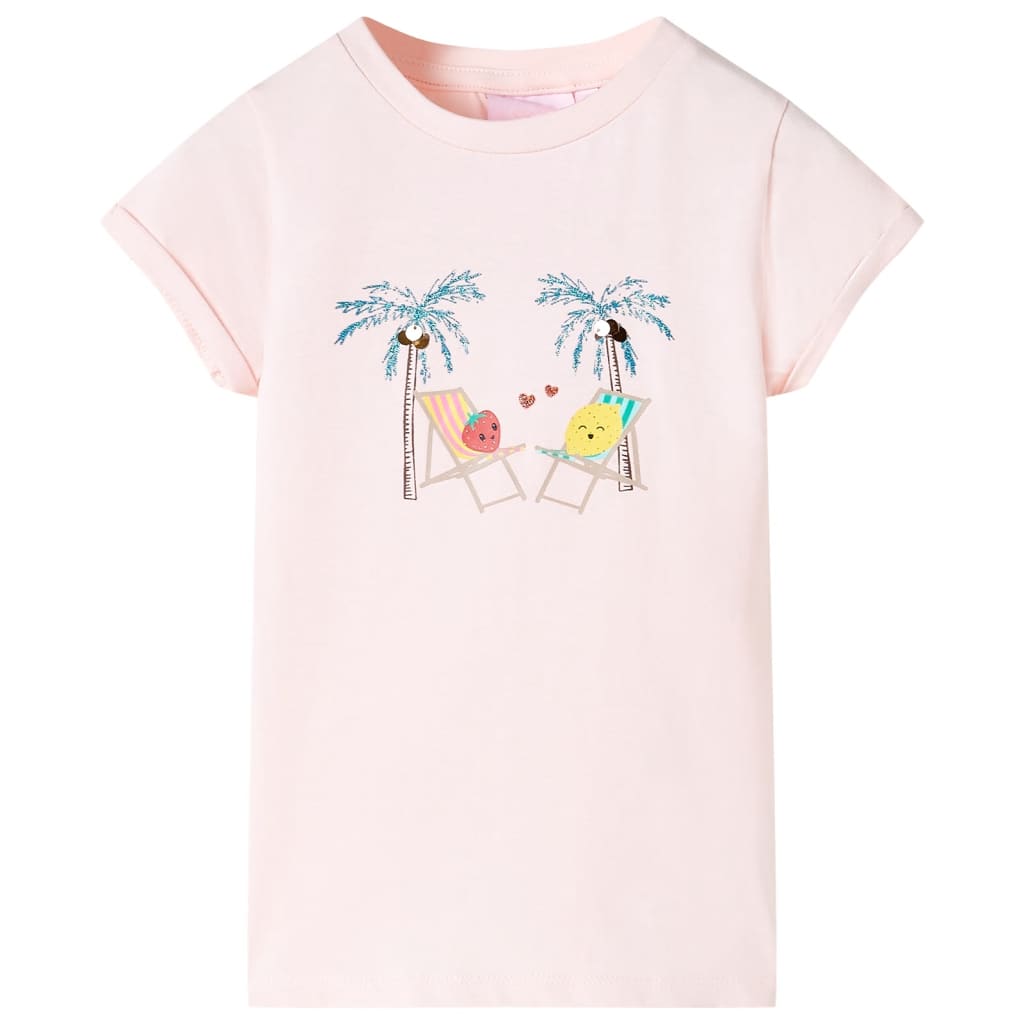 Children's T-Shirt Light Pink 140