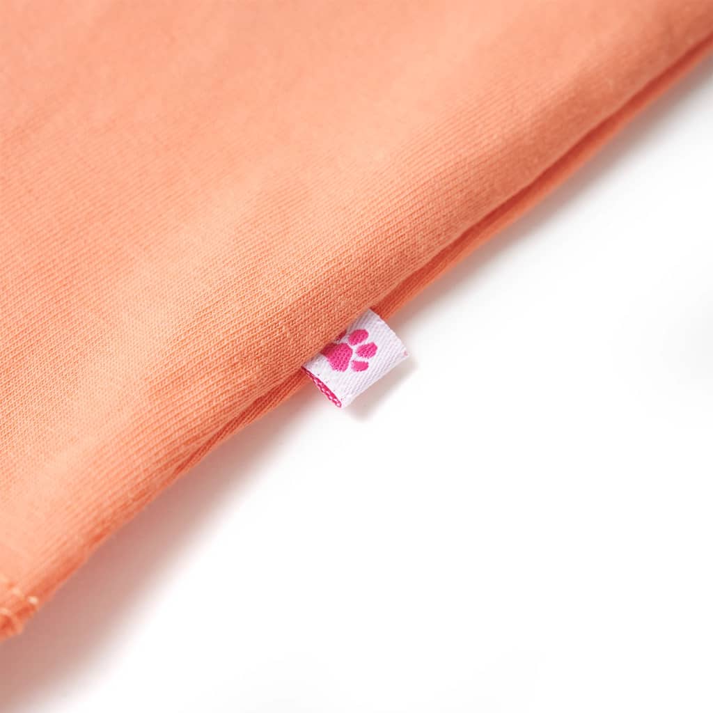 T-shirt enfant couleur pêche 128