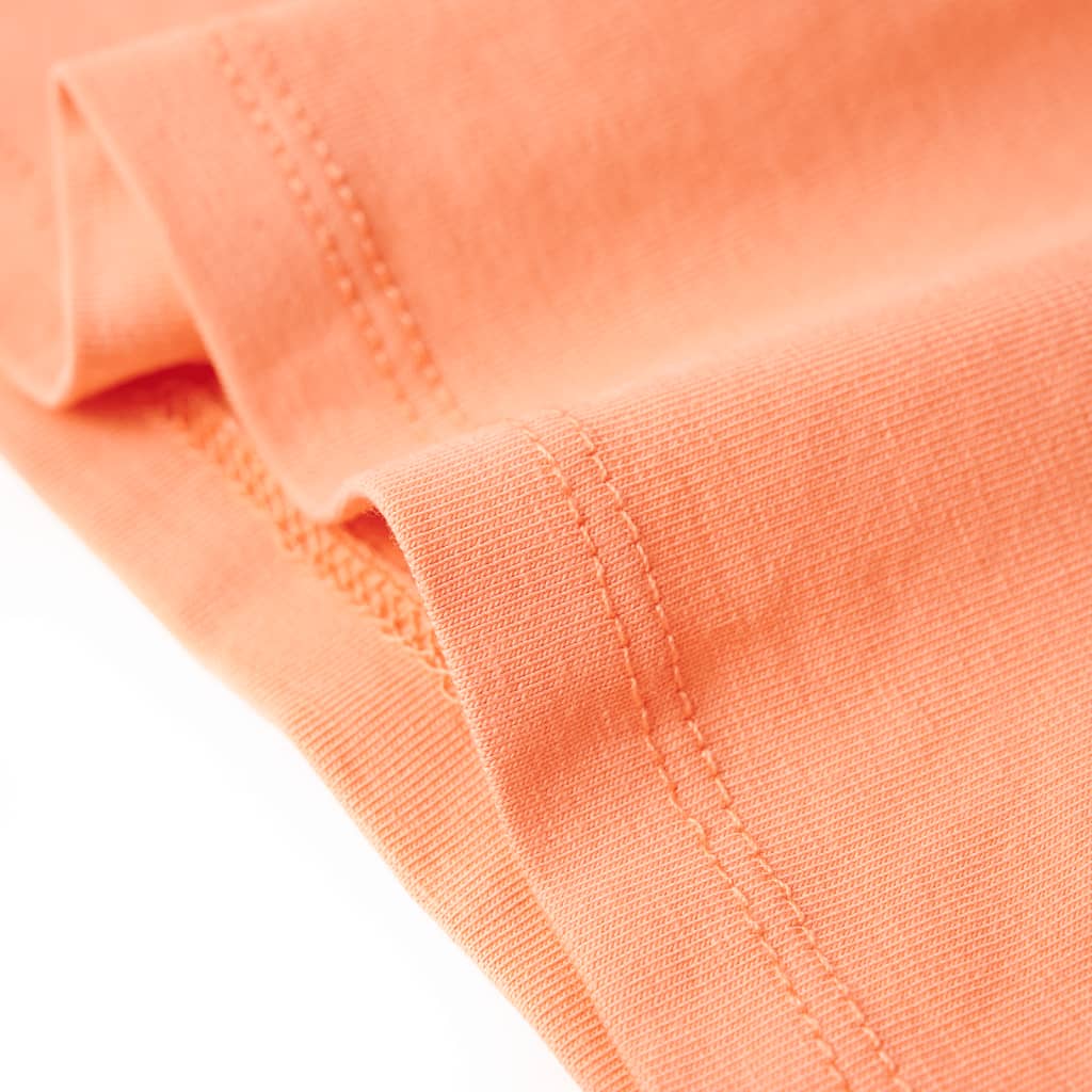 T-shirt enfant couleur pêche 128