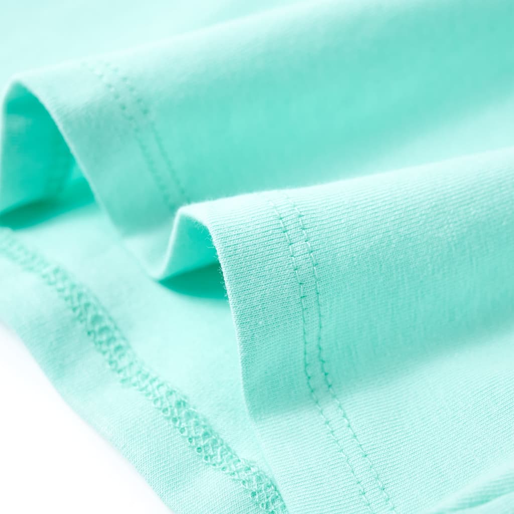 T-shirt enfant vert menthe clair 128