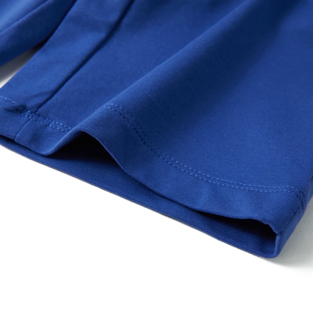 Pantalon large enfant bleu cobalt 128