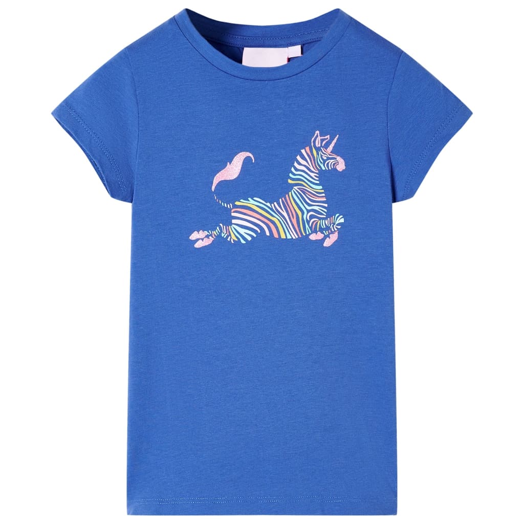 Kids' T-Shirt Cobalt Blue 104