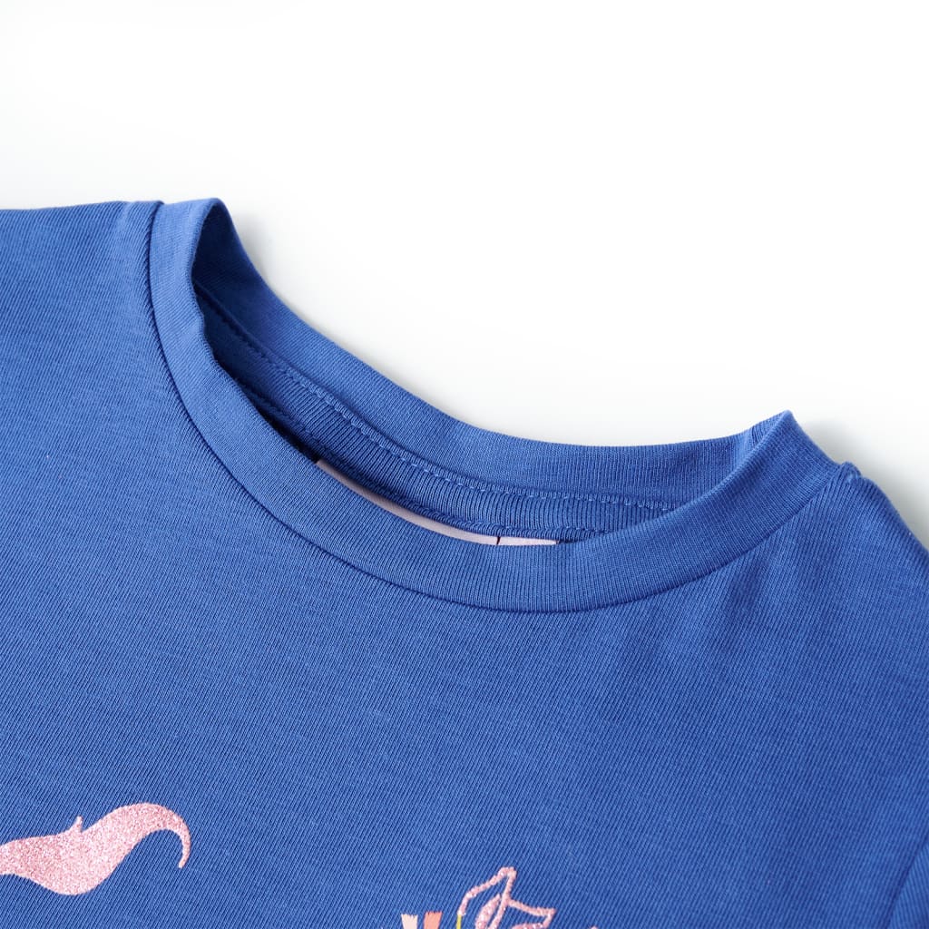 Kids' T-Shirt Cobalt Blue 104