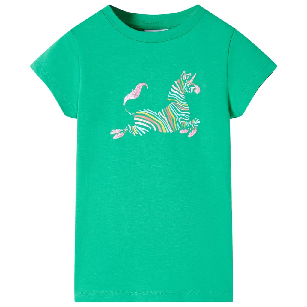 T-shirt enfant vert 116