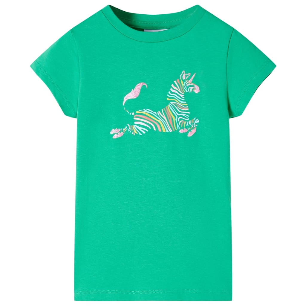 T-shirt enfant vert 128