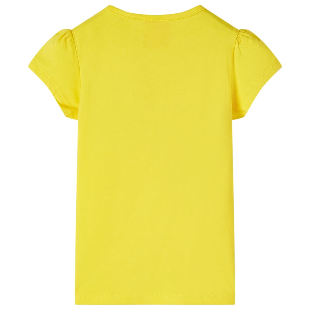 Kids' T-Shirt Yellow 104