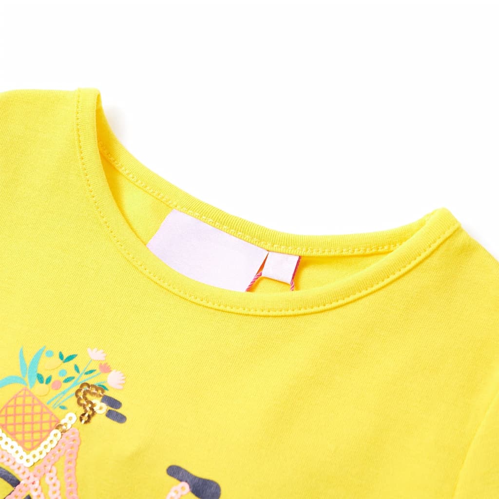 Kids' T-Shirt Yellow 104