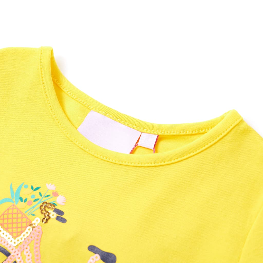 T-shirt enfant Jaune 116