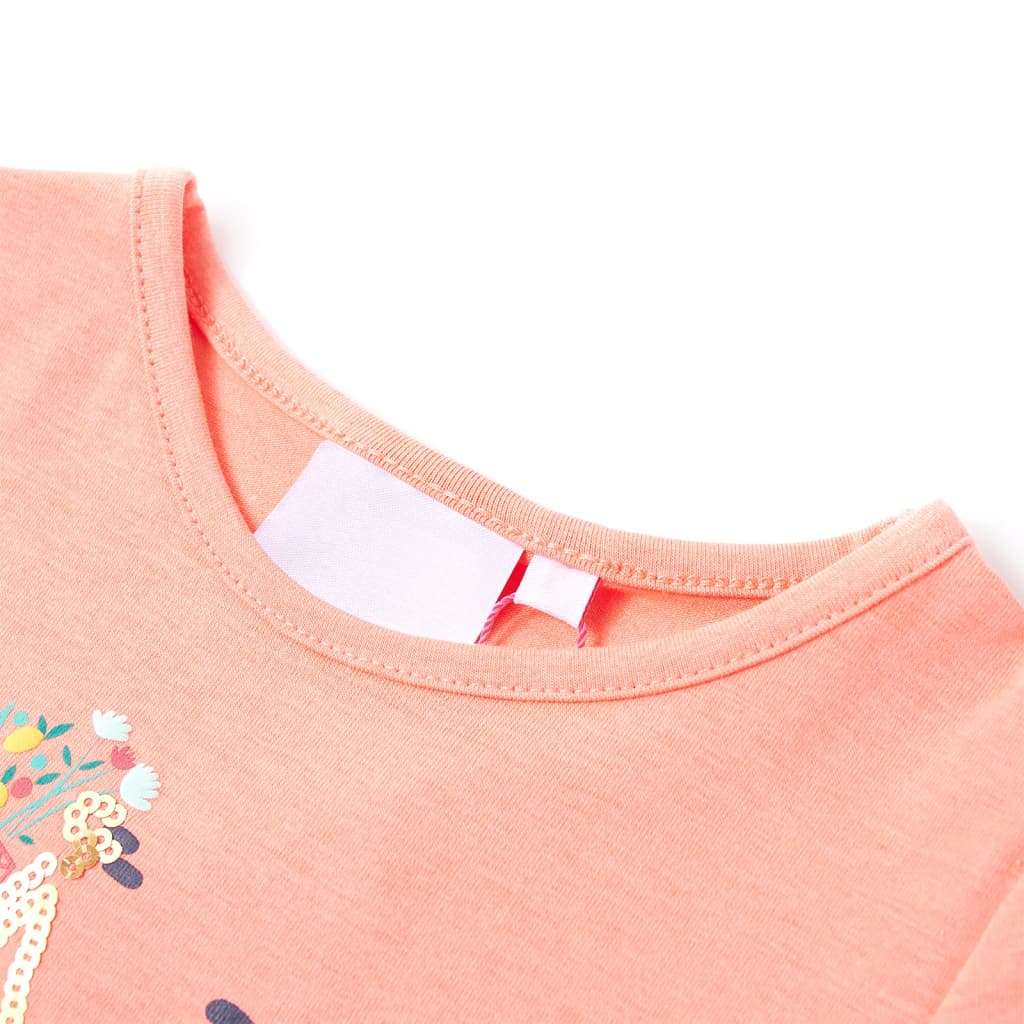 Kids' T-shirt Coral Pink 104