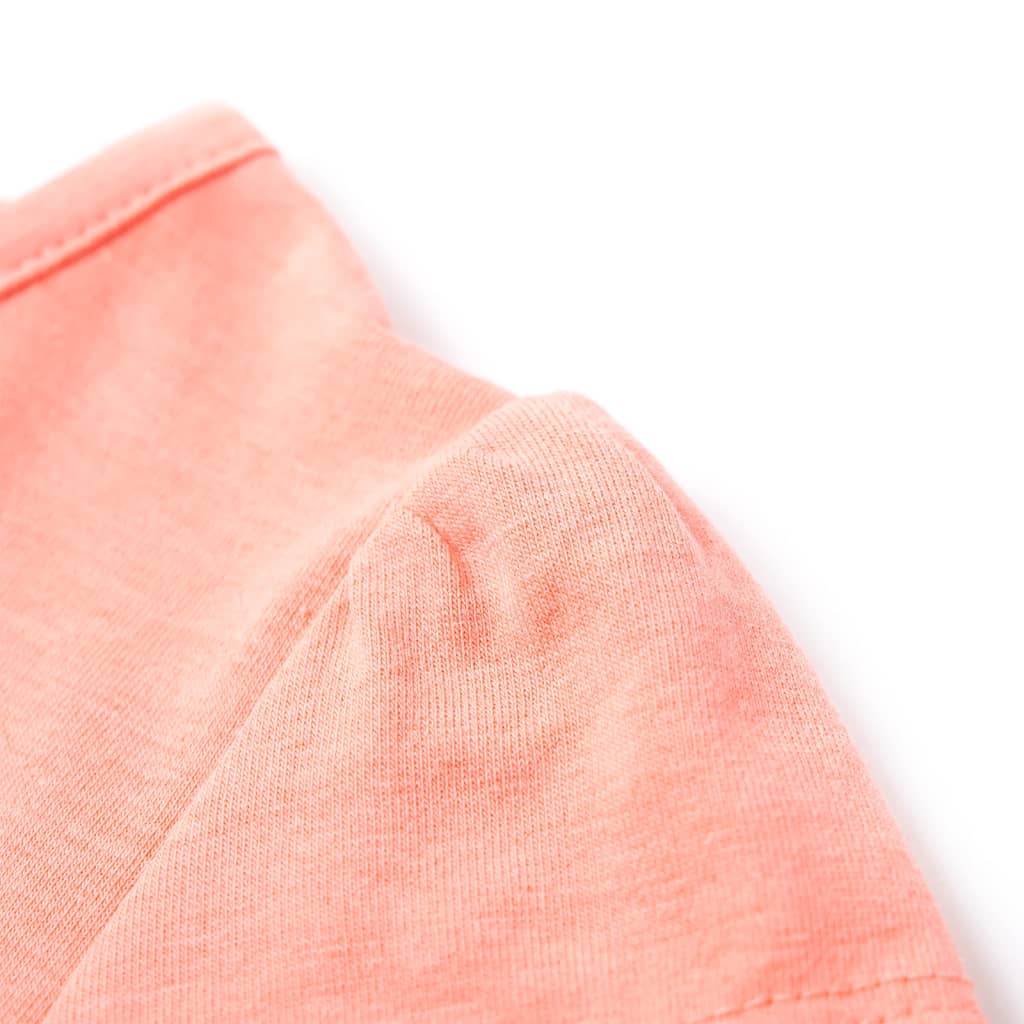 Kinder-T-Shirt Korallenrosa 128