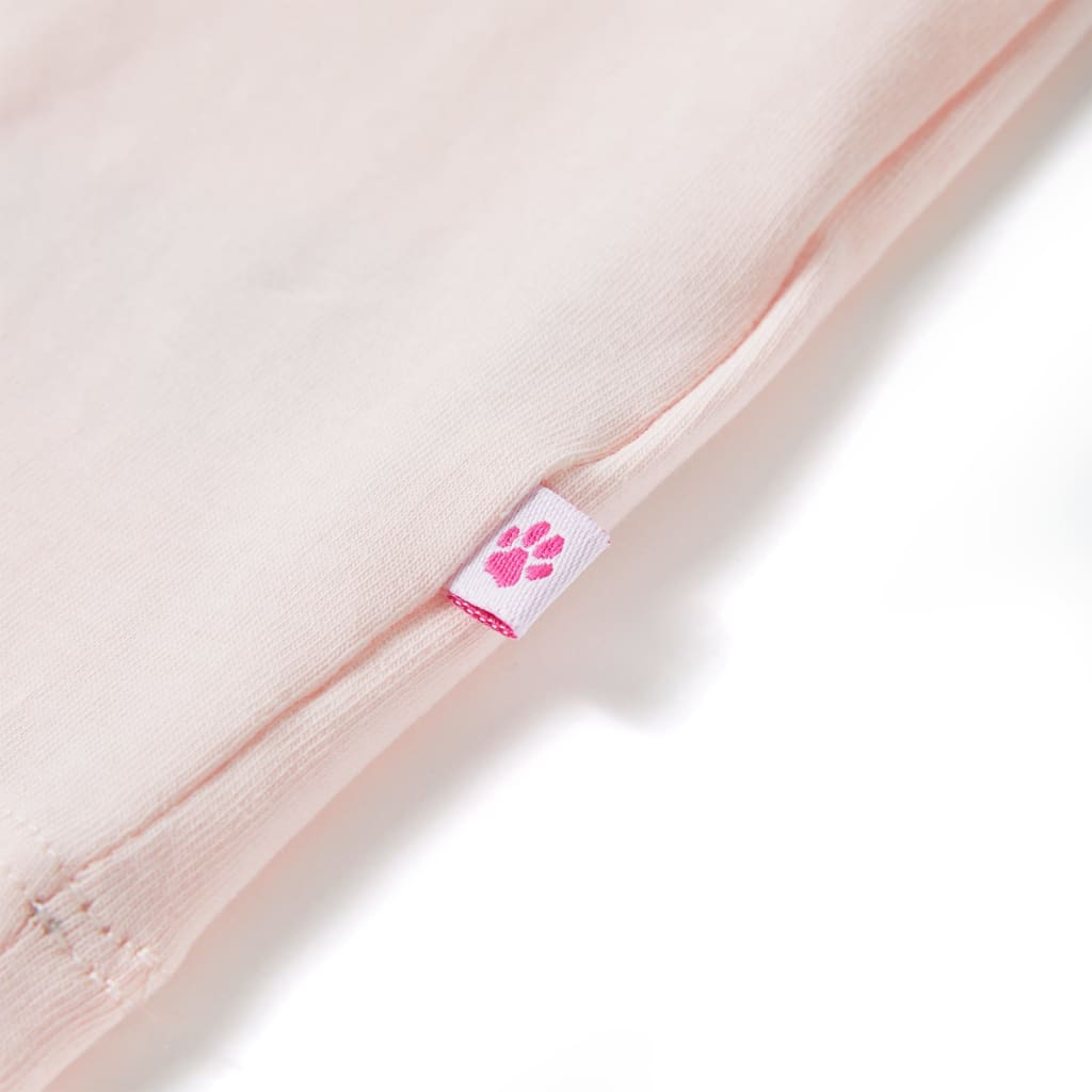 T-shirt enfant rose pâle 140