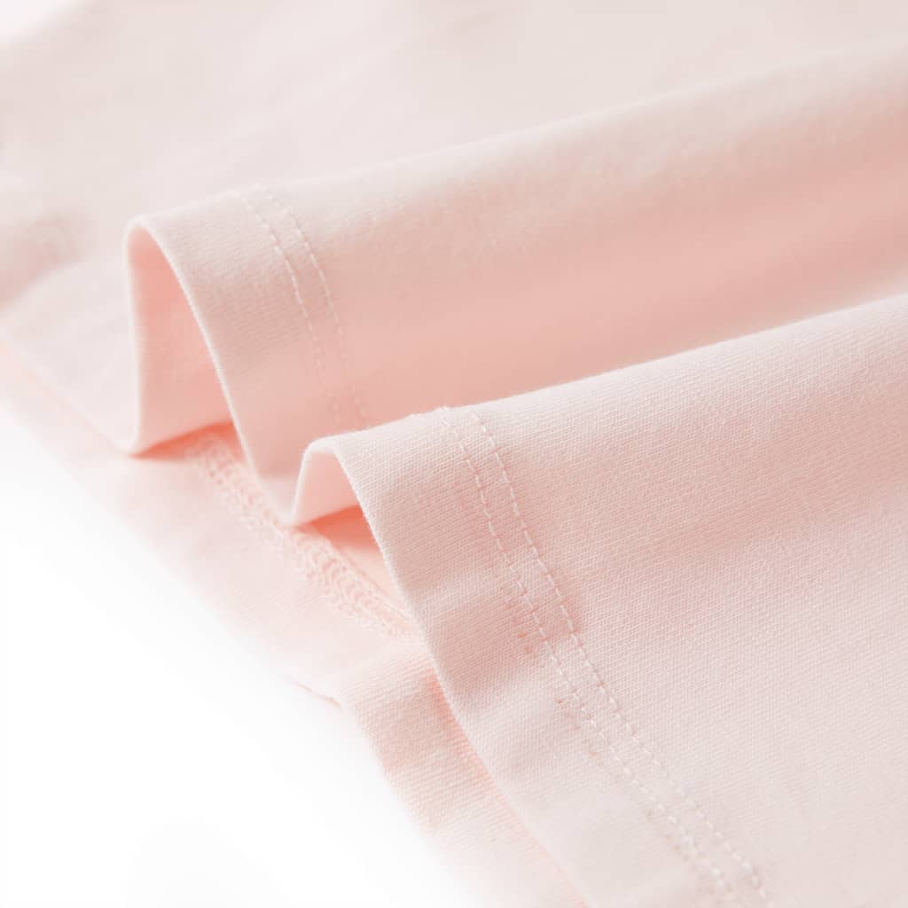 T-shirt enfant rose pâle 140
