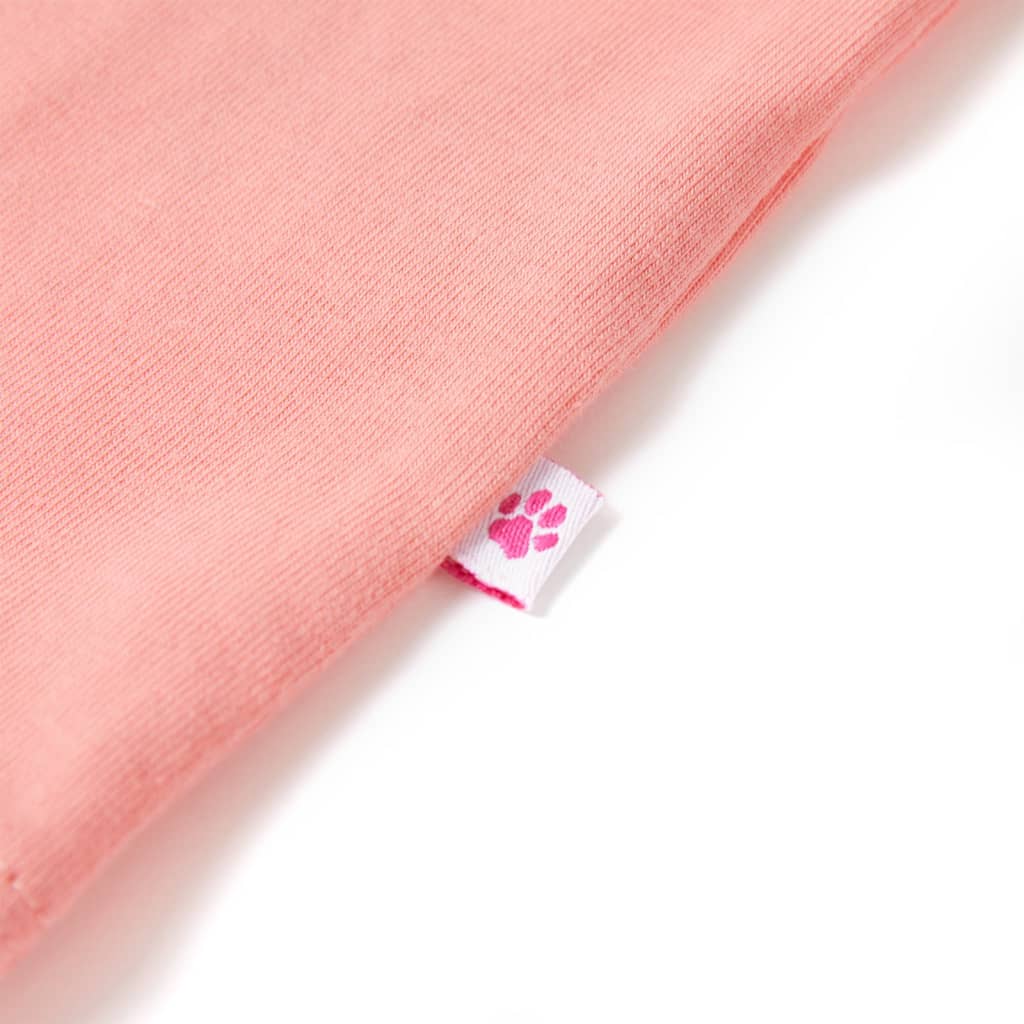 T-shirt enfant rose corail 104