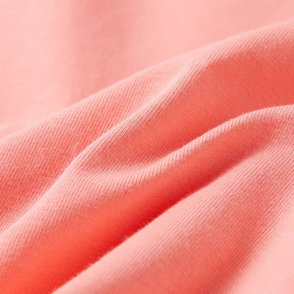 T-shirt enfant rose corail 104