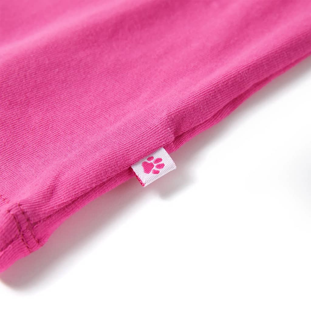 T-shirt enfant rose foncé 140