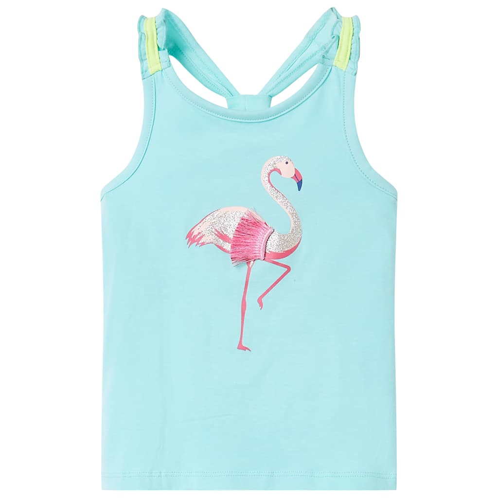 Kids' Tank Top Light Mint Green 128