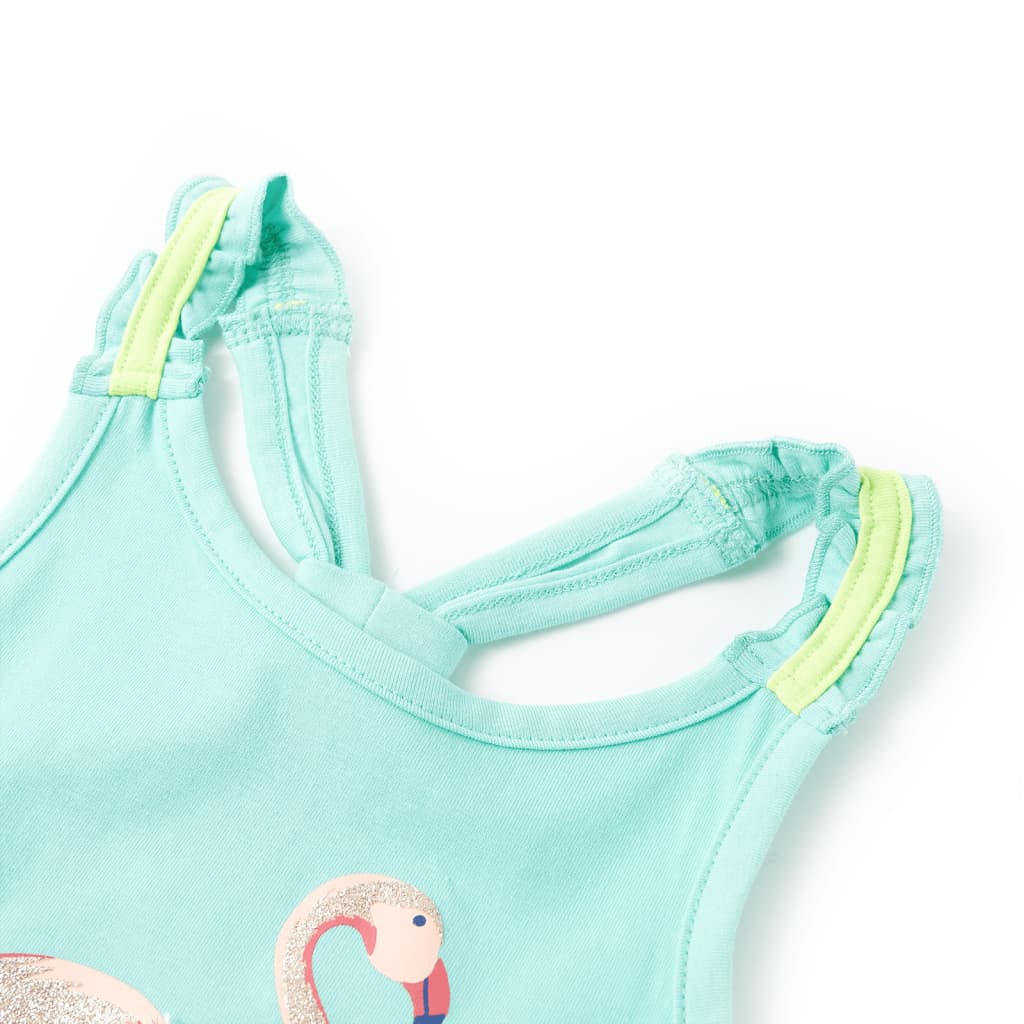 Kids' Tank Top Light Mint Green 128