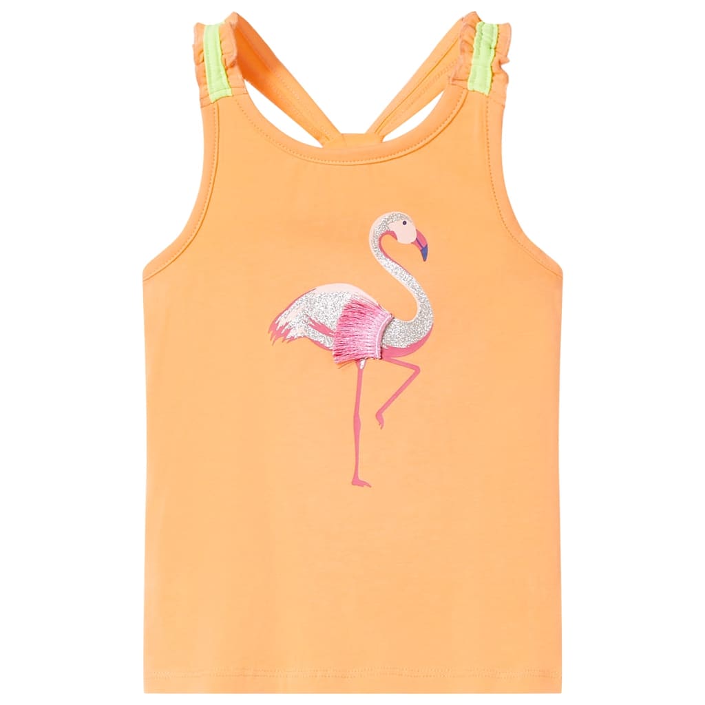 Kids' Tank Top Light Orange 128