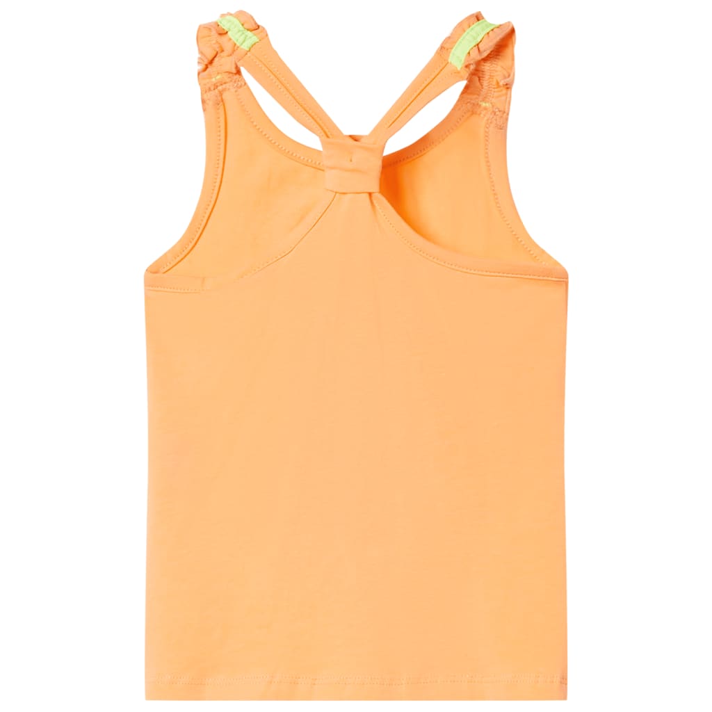 Kids' Tank Top Light Orange 128